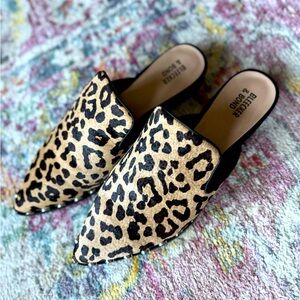 Bleecker & Bond Simone Leopard Mule